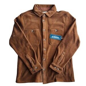 NEW Aurora Butter Cord Jacket Coat Shirt Men's Med NWT Thick + Soft